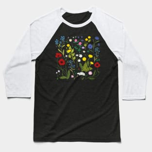 Wildflowers Baseball T-Shirt